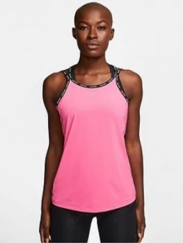 Image of Nike Pro Training Elastika Tank - Pink