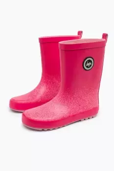 image of Pink Speckle Fade Wellies