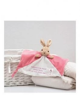 image of Peter Rabbit Personalised Flopsy Comforter