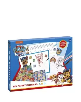 image of Paw Patrol My First Doodle ABC Set