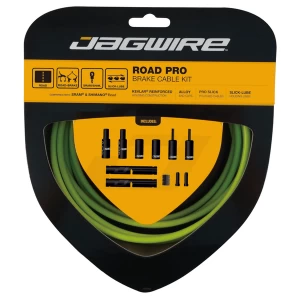 image of Jagwire Road Pro Brake Kit Organic Green