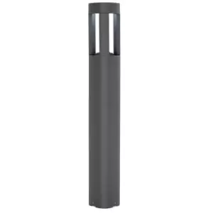 Image of Outdoor Post Bollard Light Grey Triangle IP54 Modern Garden Driveway Lamp LED