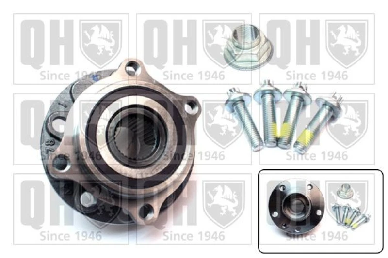 Image of QUINTON HAZELL Wheel bearing kit QUINTON HAZELL QWB1392
