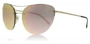 Prada Sport PS51RS Sunglasses Pale Gold ZVN5L2 59mm