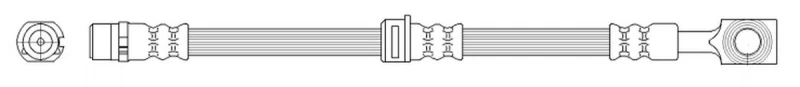 Image of K&K FT0314 Brake Hose Banjo Brake Hose (83)