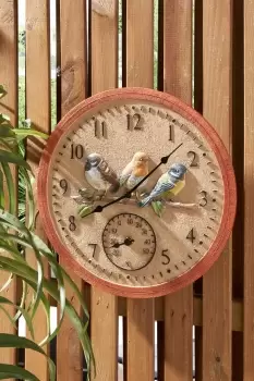 Image of Bird Outdoor Clock