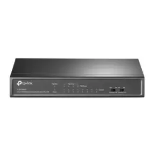 image of TP-LINK TL-SF1008LP Unmanaged Fast Ethernet (10/100) Power over Ethernet (PoE)