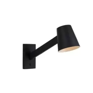 image of Mizuko Modern Wall Light - 1xE14 - Black