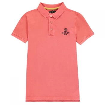 image of Henri Lloyd Pop Collar Polo - Calypso Coral