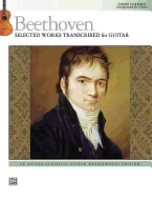 Image of beethoven selected works transcribed for guitar light classics arrangements