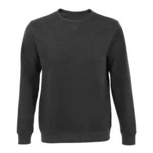 Image of Sols Unisex Adults Sully Sweatshirt (3XL) (Charcoal Marl)