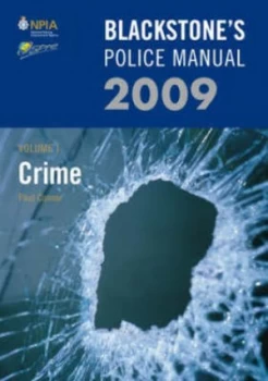 Image of Blackstones Police Manual. Vol. 1 Crime 2009 by Paul Connor and Fraser Sampson Paperback
