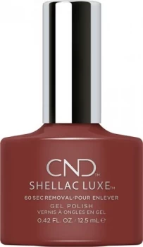 Image of CND Shellac Luxe Gel Nail Polish 222 Oxblood