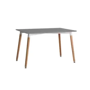 Image of Fraser 4 Seater Dining Table Grey