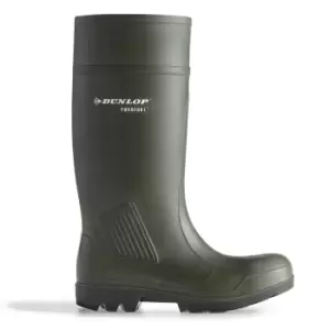 image of Dunlop Purofort Professional Safety C462933 Boxed Wellington / Mens Boots (42 EUR) (Green)