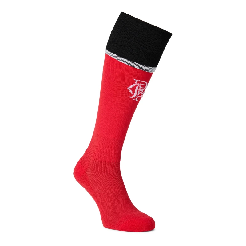 Image of Castore Rangers Third Socks 2024 2025 - Red Red C8 - C13