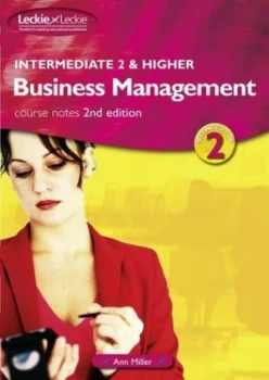 Image of Intermediate 2 and Higher Business Management by Ann Miller Paperback