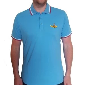 Image of The Beatles - Yellow Submarine Unisex XX-Large T-Shirt - Blue