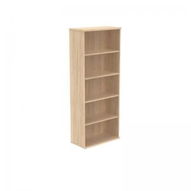 Image of Polaris Bookcase 4 Shelf 800x400x1980mm Canadian Oak KF821076