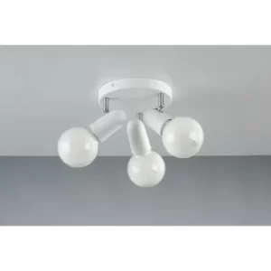 image of Fan Europe SPOT 3 Light Adjustable Spotlight Clusters White 26x18x12cm