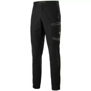 Image of Hard Yakka Mens Raptor Cuffed Work Trousers (32R) (Black)