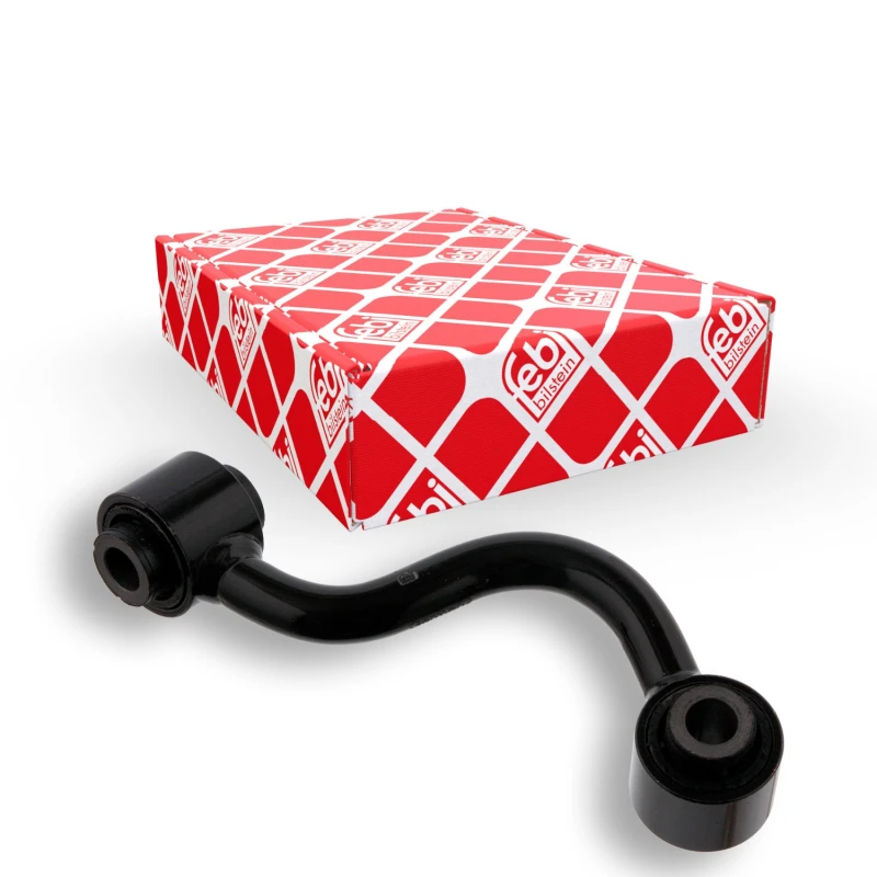 Image of FEBI BILSTEIN 32573 Anti-roll bar link Rear Axle Right Steel Link Stabiliser (3229)