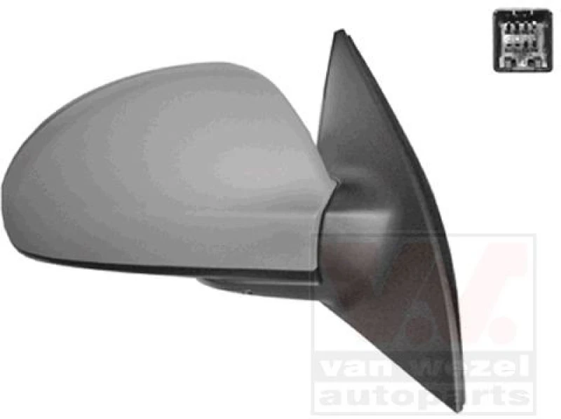 Image of VAN WEZEL Wing mirror VAN WEZEL 8353818