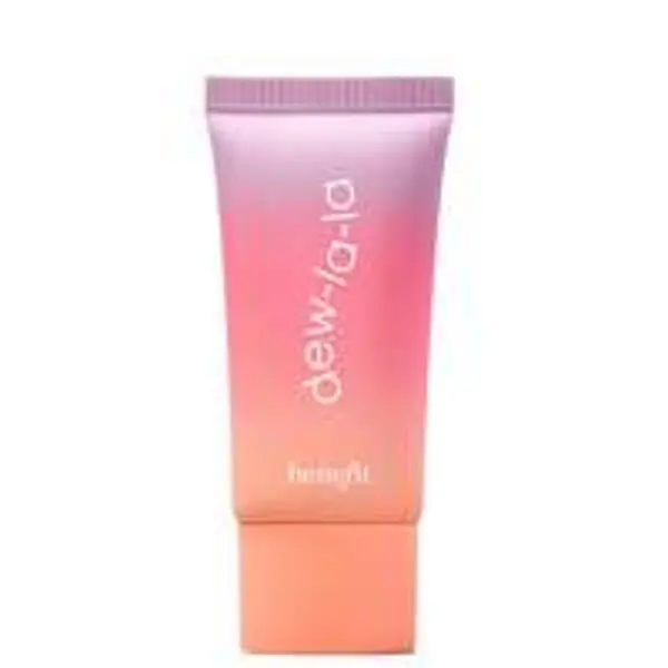 Image of benefit Dew-la-la Liquid Glow Highlighter Aurora Fair Light Pink 25ml