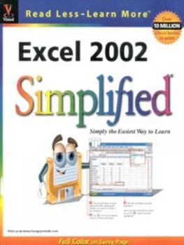 Image of Excel 2002 Simplified by Ruth Maran Paperback