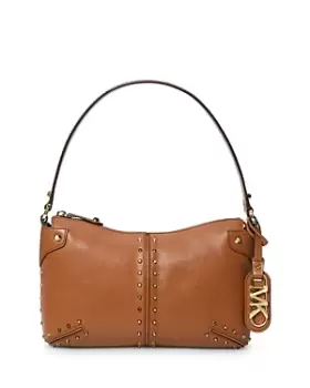 Image of Michael Kors Astor Large Leather Pouchette