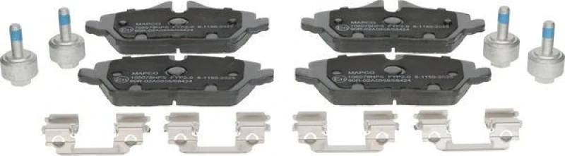 Image of Brake pad set MAPCO 106079HPS
