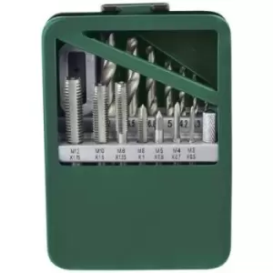 Image of Brueder Mannesmann M53215 Threaded insert 15 Piece M3, M4, M5, M6, M8, M10, M12