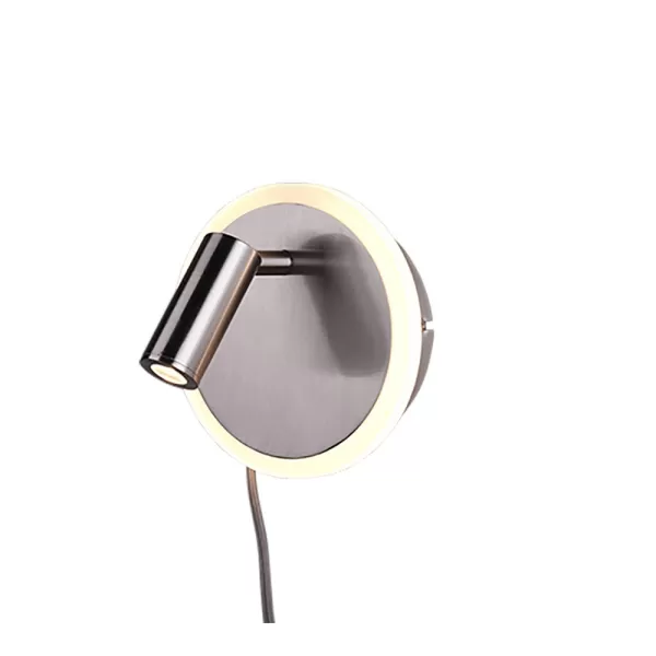 Image of Jordan Modern Reading Light Nickel Matt 3000K