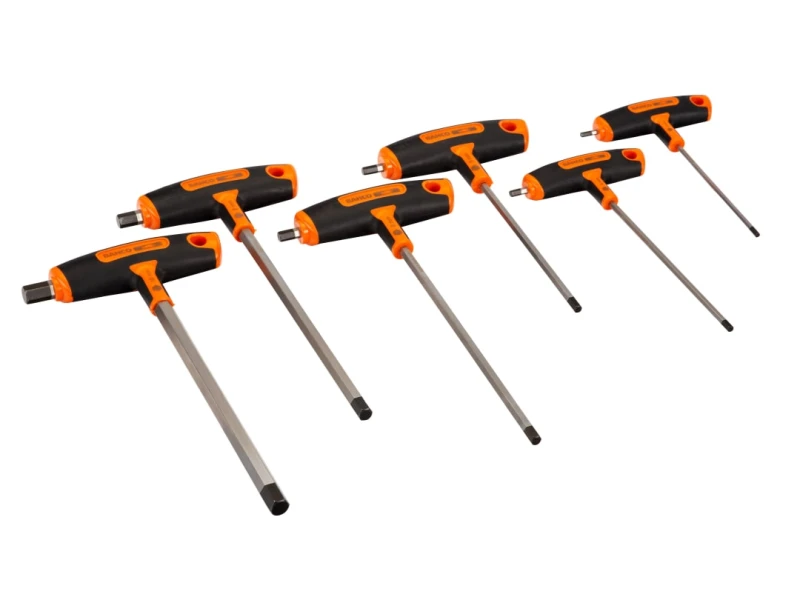 Image of Bahco 903T-1 T-Handle Hex Screwdriver Set, 6 Piece 903T-1