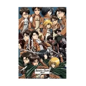 Image of Attack on Titan Collage Maxi Poster