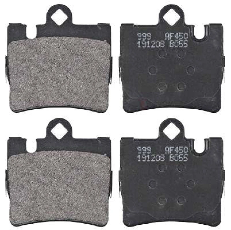 Image of A.B.S. 37150 Brake pad set prepared for wear warning indicator Brake Pad Set,disc brake (402)