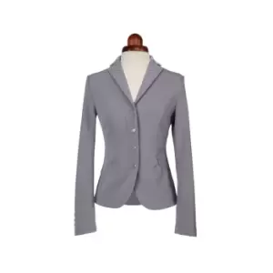 image of Aubrion Womens/Ladies Park Royal Suede Show Jumping Jacket (34) (Grey)