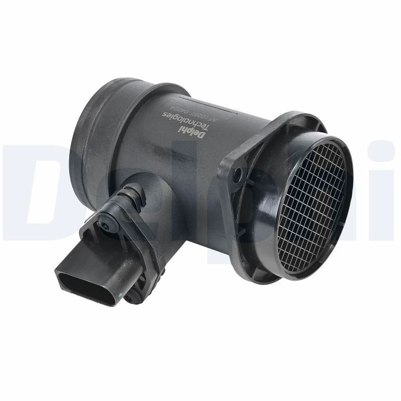 Image of DELPHI AF10267-12B1 Mass air flow sensor with housing Air Mass Sensor (3926)