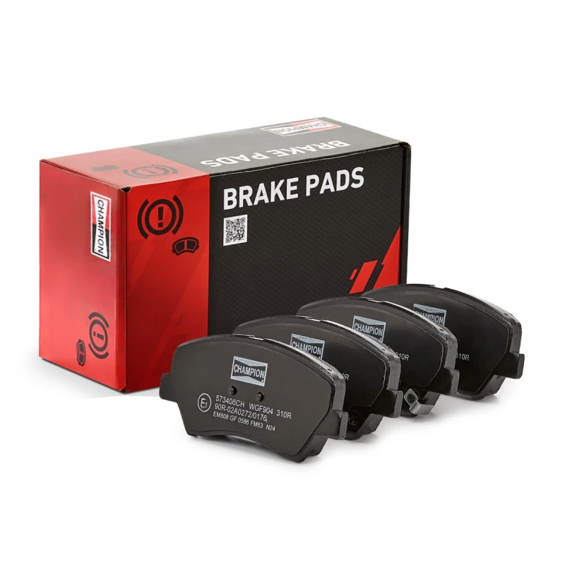 Image of CHAMPION 573406CH Brake pad set with acoustic wear warning Brake Pad Set,disc brake (402)