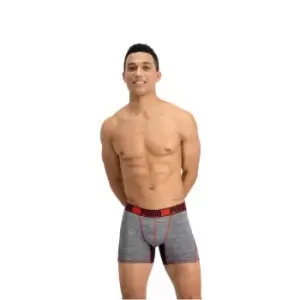 Image of Puma 2 Pack Active Boxers Mens - Black