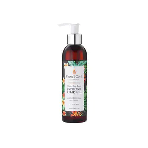 image of Flora Curl African Citrus Superfruit Hair Oil