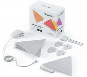 Image of NANOLEAF Shapes Triangle Smart Lights Starter Kit - Pack of 4