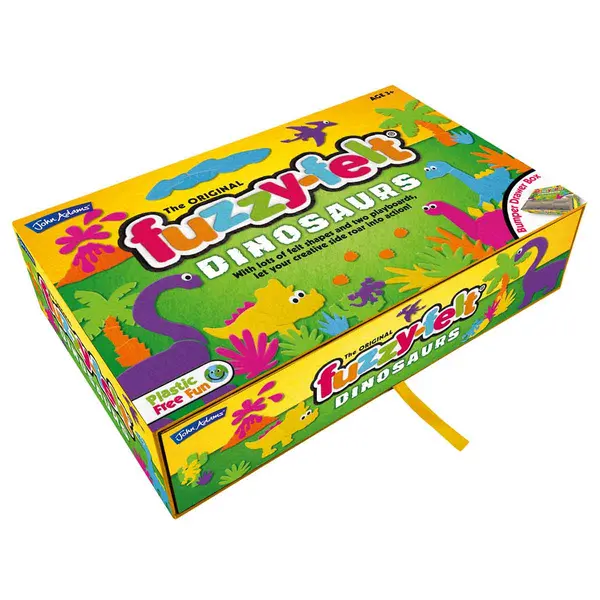Image of John Adams Fuzzy Felt - Dinosaur Drawer 11096