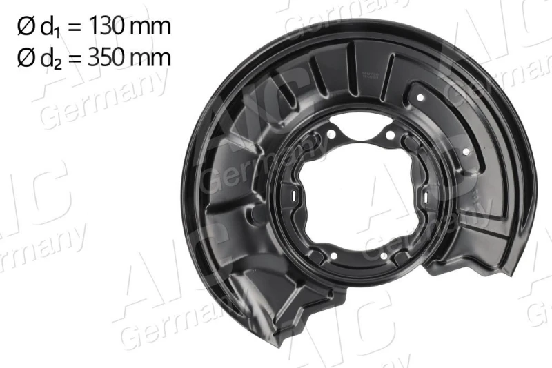 Image of Brake disc backing plate AIC 56177