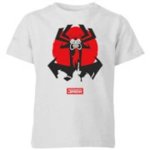 Image of Samurai Jack AKU Kids T-Shirt - Grey - 11-12 Years
