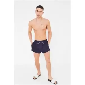 image of I Saw It First Navy Puma Logo Swim Shorts - Blue