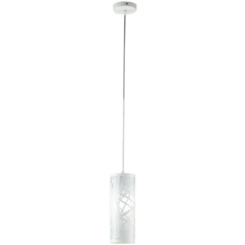 image of Fan Europe Lighting - Fan Europe BATIK Slim Pendant Ceiling Light White 35x22cm