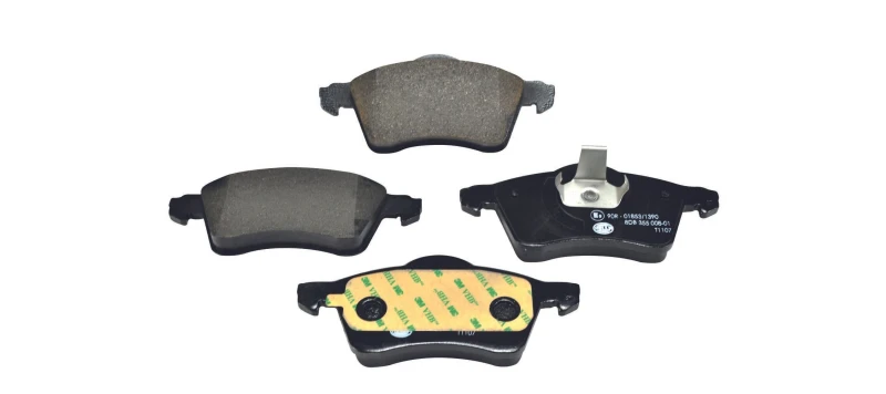 Image of HELLA Brake pad set HELLA 8DB 355 008-011