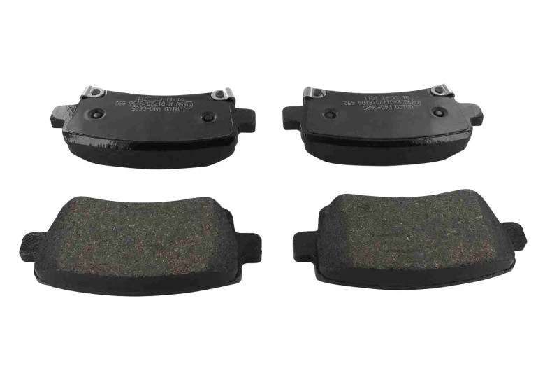 Image of VAICO V40-0685 Brake pad set Front Axle, not prepared for wear warning indicator, Q+, original equipment manufacturer quality Brake Pad Set,disc brak