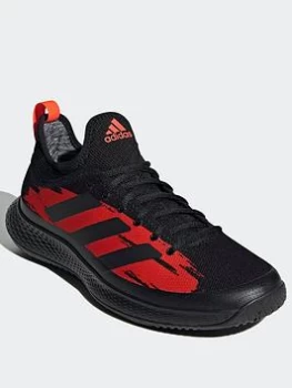 Image of adidas Defiant Generation Multicourt Tennis Shoes - White/Red, Size 11, Men